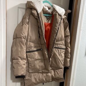 Sporto Tan and Orange Jacket